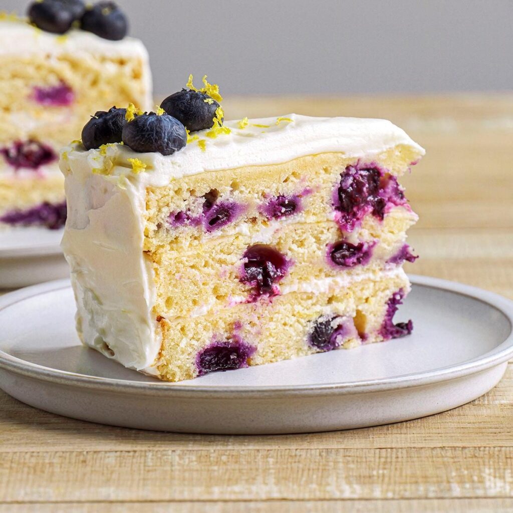 blueberry cake