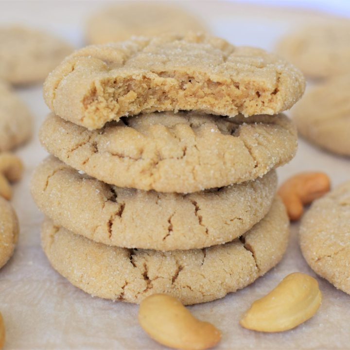 cashew butter cookie