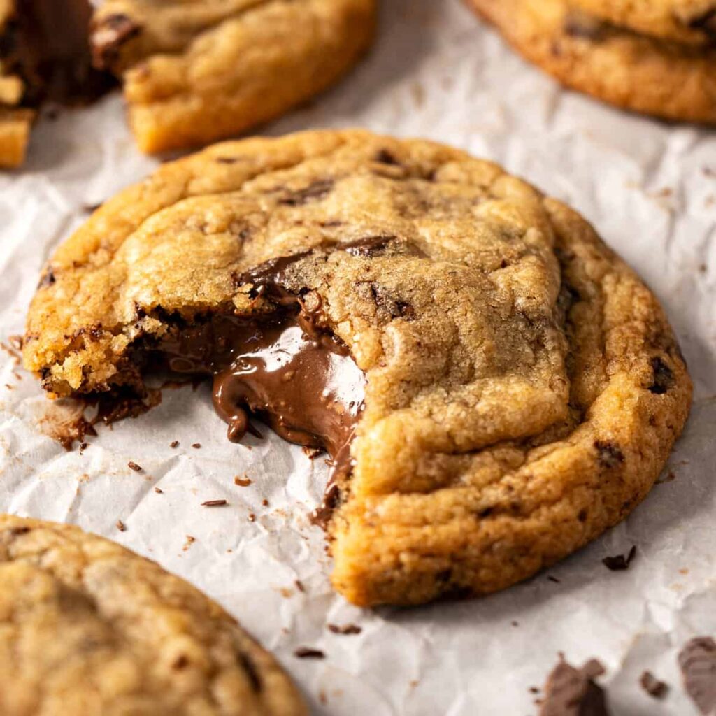 nutella stuffed cookies